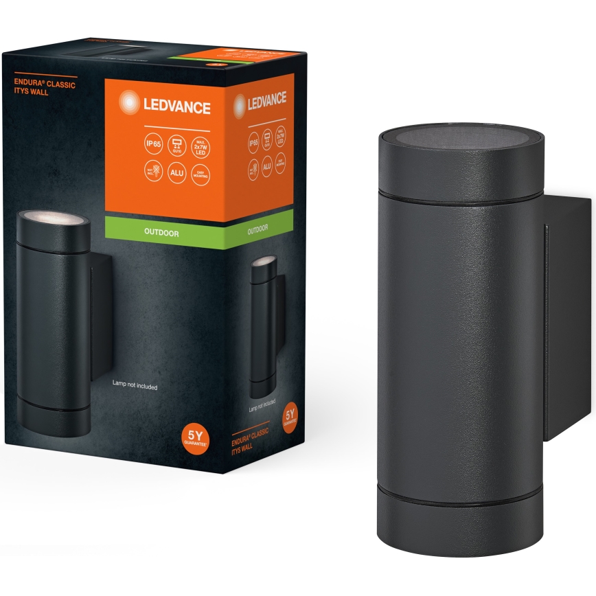Ledvance - Уличный настенный светильник ITYS 2xGU10/35W/230V IP65