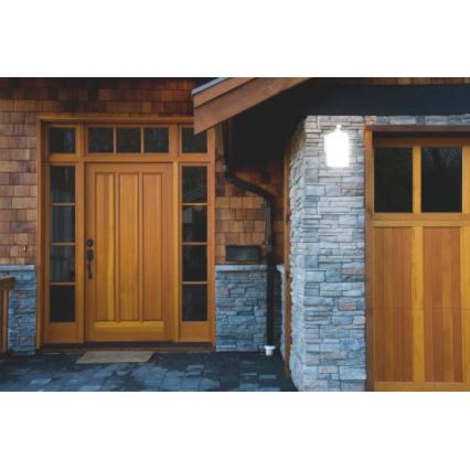 Ledvance - Уличный настенный светильник LANTERN 1xE27/60W/230V IP43 белый