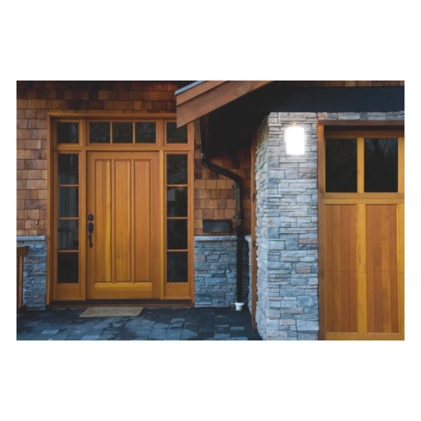 Ledvance - Уличный настенный светильник LANTERN 1xE27/60W/230V IP43