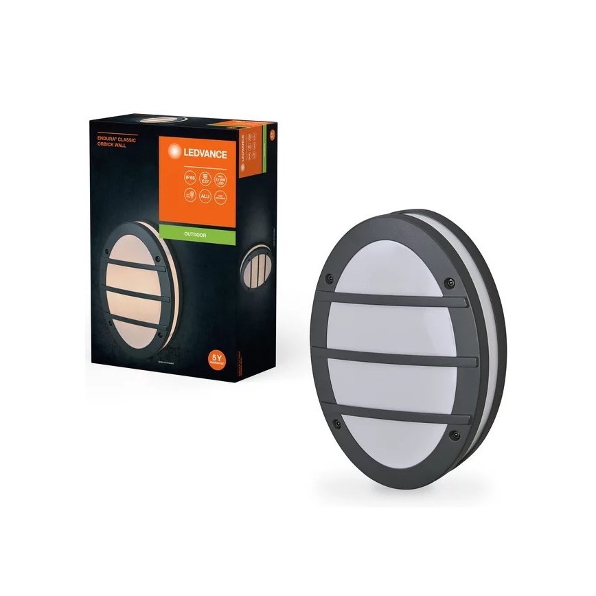 Ledvance - Уличный настенный светильник ORBICK 2xE27/18W/230V IP65