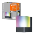 Ledvance - Уличный светодиодный настенный RGBW-светильник SMART+ CUBE LED/9,5W/230V IP44 Wi-Fi