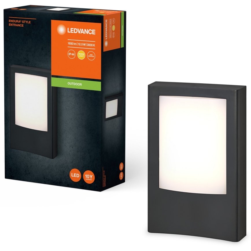 Ledvance - Уличный светодиодный настенный светильник ENDURA STYLE LED/12,5W/230V IP44