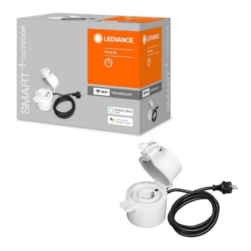 Ledvance - Уличная умная розетка SMART+ PLUG SCHUKO 3680W IP44 Wi-Fi
