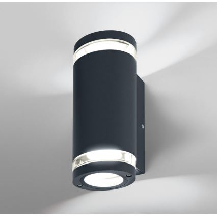 Ledvance - Уличный настенный светильник BEAM 2xGU10/35W/230V IP44
