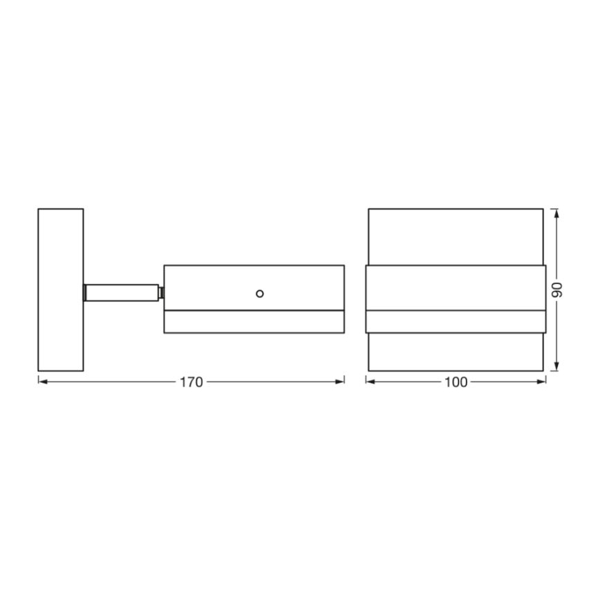 Ledvance - Уличный настенный светильник ENDURA CLASSIC 1xGX53/12W/230V IP44