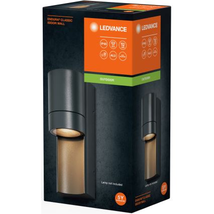 Ledvance - Уличный настенный светильник ISIDOR 1xGU10/35W/230V IP65