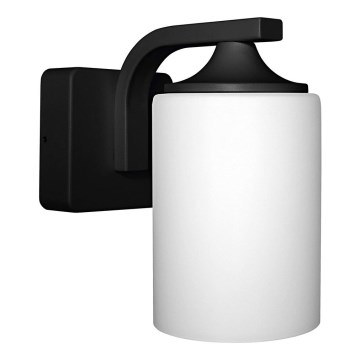 Ledvance - Уличный настенный светильник LANTERN 1xE27/60W/230V IP43 черный