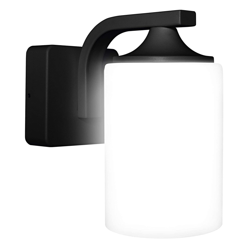 Ledvance - Уличный настенный светильник LANTERN 1xE27/60W/230V IP43 черный