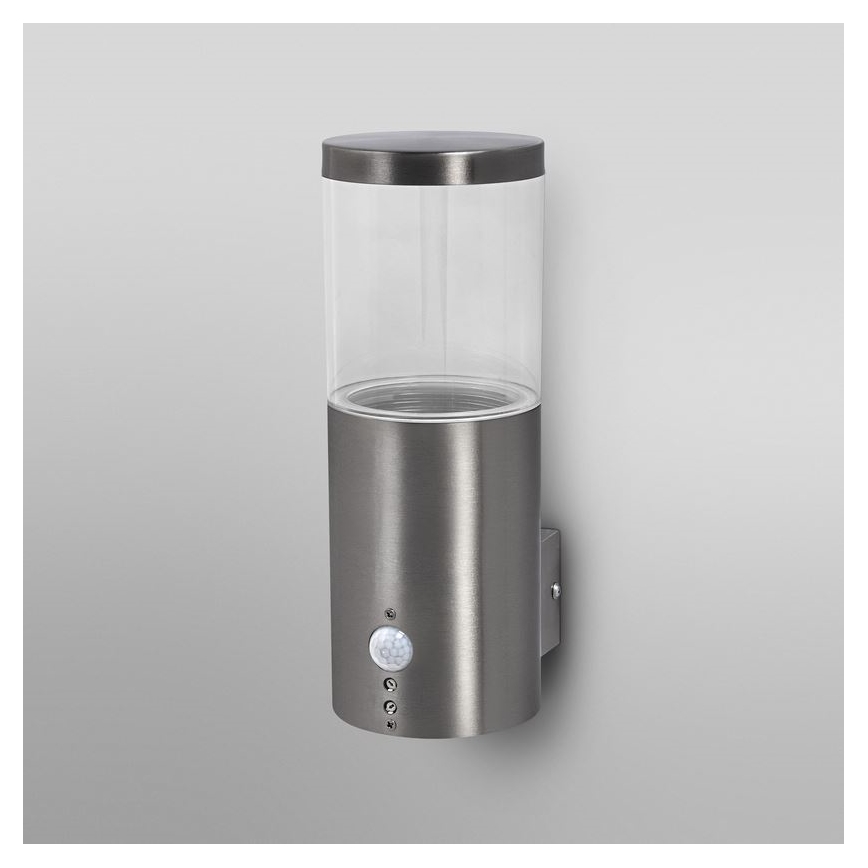 Ledvance - Уличный настенный светильник с датчиком EBRO 1xE27/20W/230V IP44