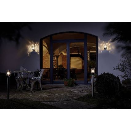 Ledvance - Уличный настенный светильник с датчиком ENDURA 1xE27/60W/230V IP44