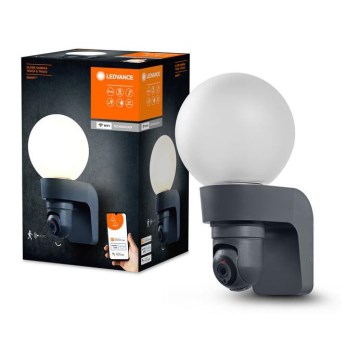 Ledvance - Уличный светильник с датчиком и камерой SMART+ 1xE27/15W/230V IP44 Wi-Fi