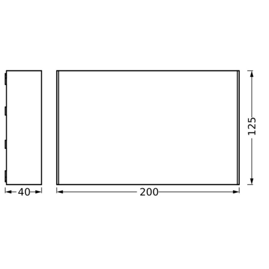 Ledvance - Уличный светодиодный настенный светильник ENDURA STYLE ILJA LED/7W/230V IP65