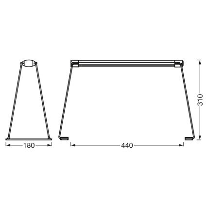 Ledvance - Внутрішня LED лампа GARDEN LIGHT LED/14W/230V