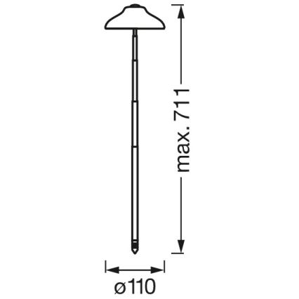 Ledvance - Внутрішня LED лампа GARDEN LIGHT LED/5W/5V