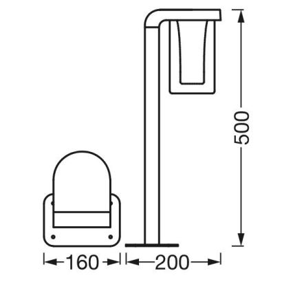 Ledvance - Вулична LED RGBW лампа з регулюванням яскравості CASCADE LED/10W/230V IP44 Wi-Fi