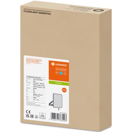 Ledvance - Вуличний настінний LED прожектор FLOODLIGHT LED/30W/230V 6500K IP65