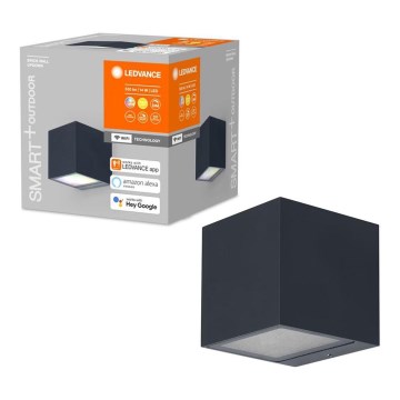 Ledvance - Вуличний настінний LED RGBW світильник з регулюванням яскравості SMART+ BRICK LED/14W/230V Wi-Fi IP44