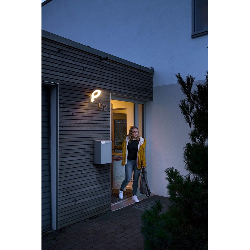 Ledvance - Вуличний настінний LED світильник з датчиком LOOP 1xLED/12W/230V IP44