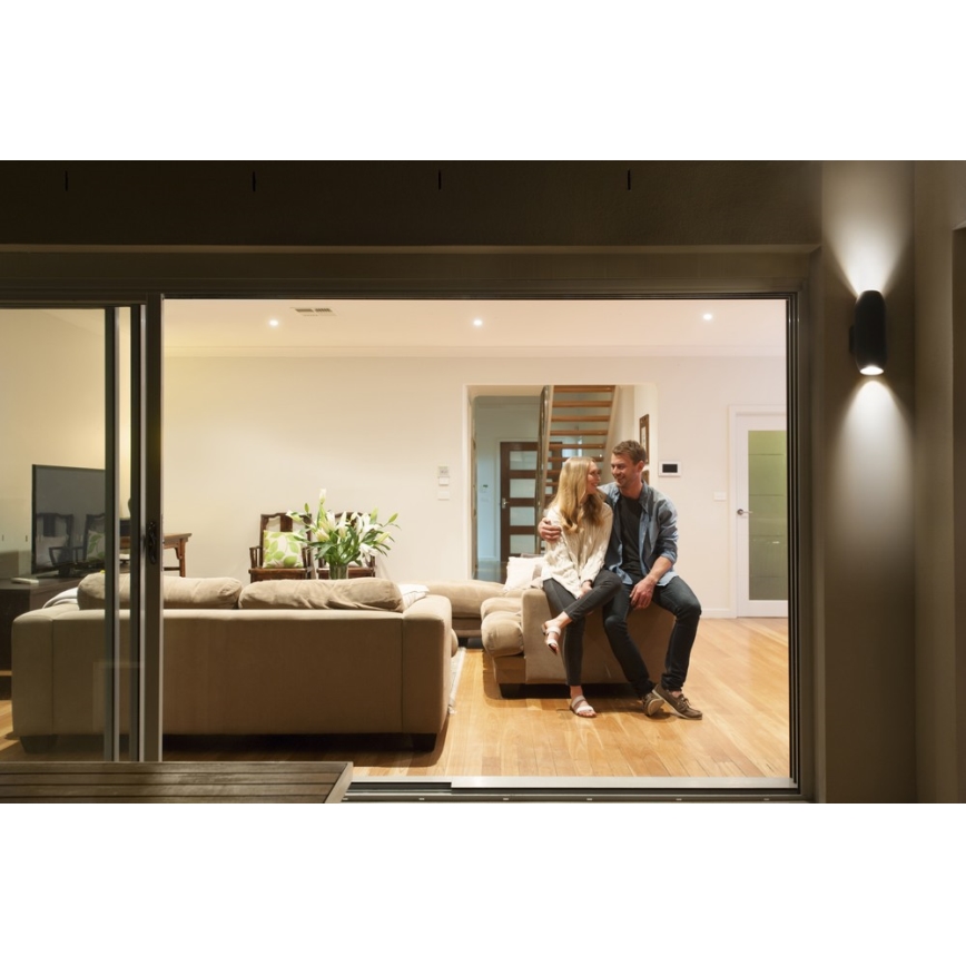 Ledvance - Вуличний настінний світильник CANNON 2xGU10/35W/230V IP44