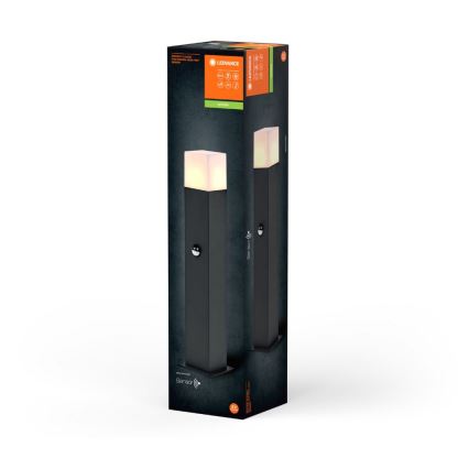 Ledvance - Вулична лампа з датчиком FIGO SQUARE 1xE27/20W/230V IP44
