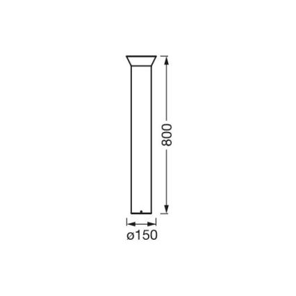 Ledvance - Вулична LED RGBW лампа з регулюванням яскравості SMART+ ECLIPSE LED/10W/230V IP44 Wi-Fi