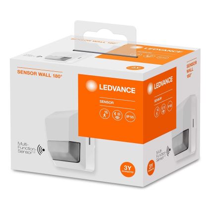 Ledvance - Вуличний інфрачервоний датчик руху 230V IP55 білий