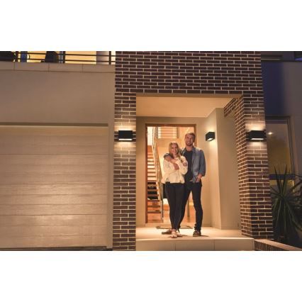 Ledvance - Вуличний настінний LED RGBW світильник з регулюванням яскравості SMART+ BRICK LED/14W/230V Wi-Fi IP44