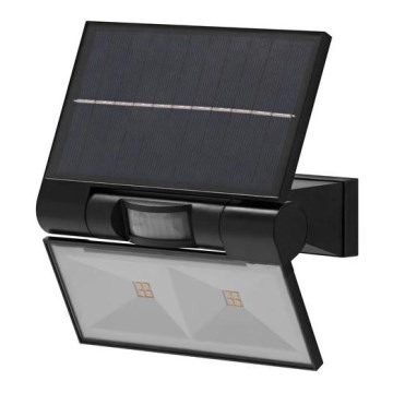 Ledvance - Вуличний настінний LED прожектор з датчиком на сонячній батареї FLOOD LED/2,9W/3,7V IP44