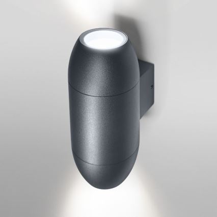 Ledvance - Вуличний настінний світильник CANNON 2xGU10/35W/230V IP44