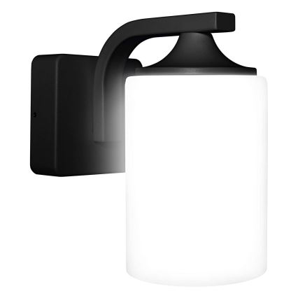 Ledvance - Вуличний настінний світильник CYLINDER 1xE27/60W/230V IP43 чорний