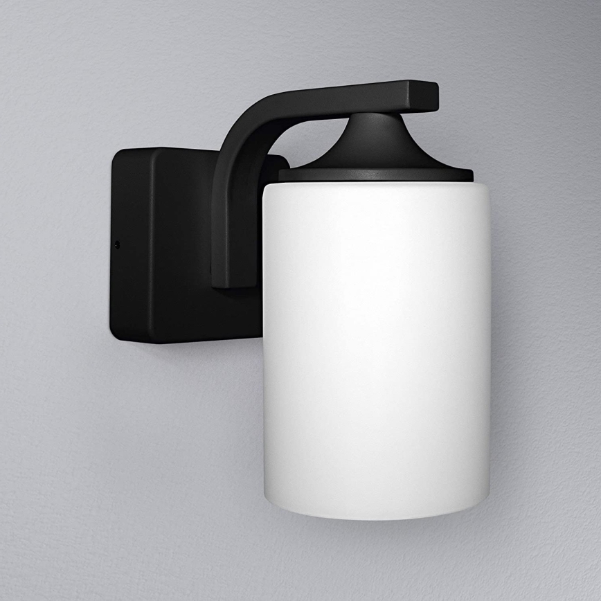 Ledvance - Вуличний настінний світильник CYLINDER 1xE27/60W/230V IP43 чорний