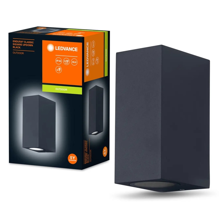 Ledvance - Вуличний настінний світильник ENDURA CLASSIC 2xGU10/35W/230V IP44