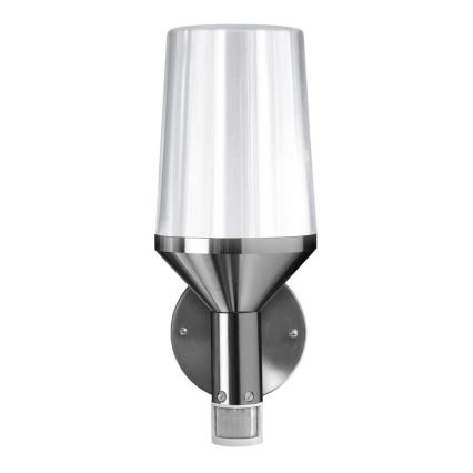 Ledvance - Вуличний настінний світильник з датчиком CALICE 1xE27/60W/230V IP44