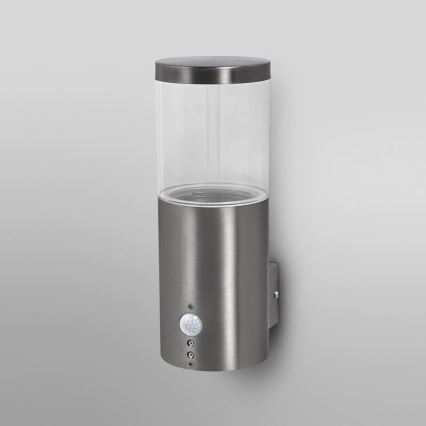 Ledvance - Вуличний настінний світильник з датчиком EBRO 1xE27/20W/230V IP44