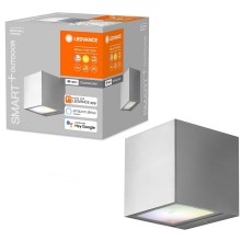 Ledvance - Вуличний настінний LED RGBW світильник з регулюванням яскравості BRICK LED/14W/230V Wi-Fi IP44