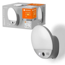 Ledvance - Вуличний настінний LED світильник з датчиком і камерою SMART+ LED/15W/230V Wi-Fi IP44