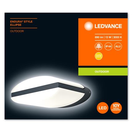Ledvance - Вуличний світлодіодний настінний світильник ENDURA LED/12,5W/230V IP44