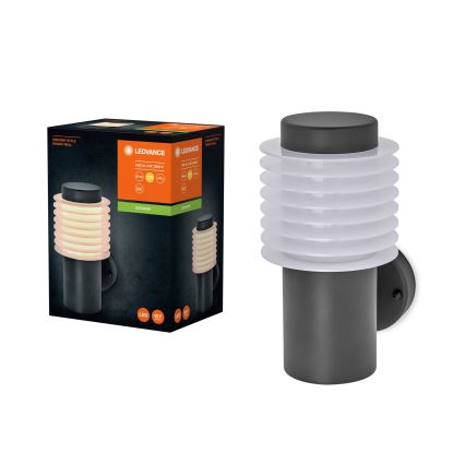 Ledvance - Вуличний світлодіодний настінний світильник ENDURA RONDO LED/9W/230V IP44 антрацит