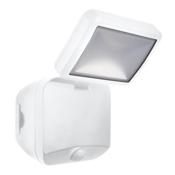 Ledvance - Вуличний світлодіодний настінний світильник з датчиком BATTERY LED/4W/6V IP54