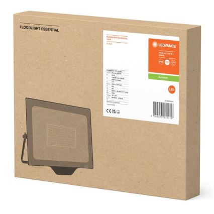 Ledvance - LED Вуличний настінний прожектор FLOODLIGHT ESSENTIAL LED/100W/230V IP65
