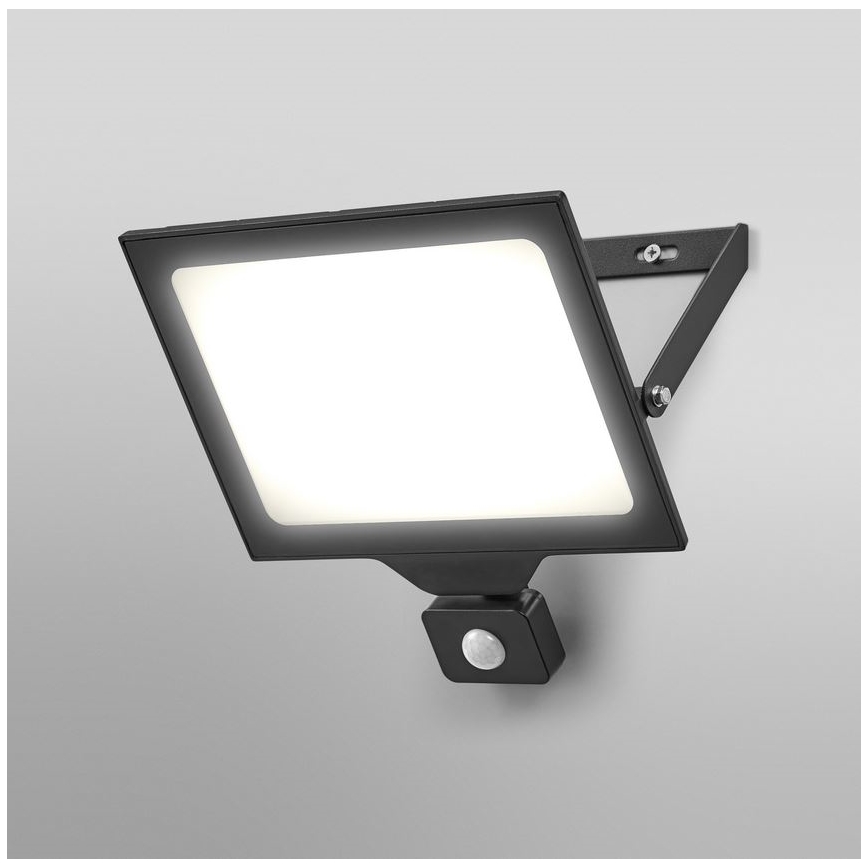 Ledvance - LED Вуличний настінний прожектор з датчиком FLOODLIGHT ESSENTIAL LED/100W/230V IP65