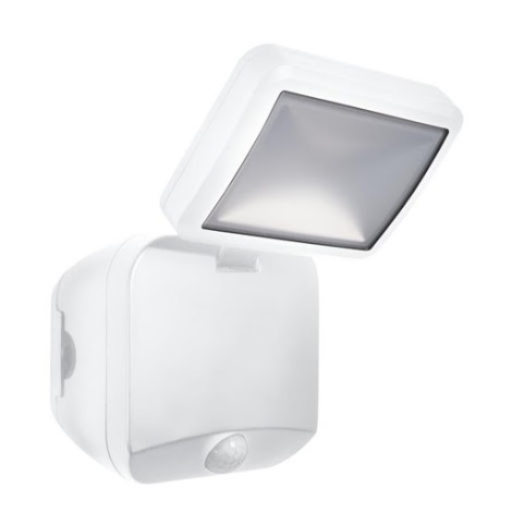 Ledvance - Вуличний світлодіодний настінний світильник з датчиком BATTERY LED/4W/6V IP54