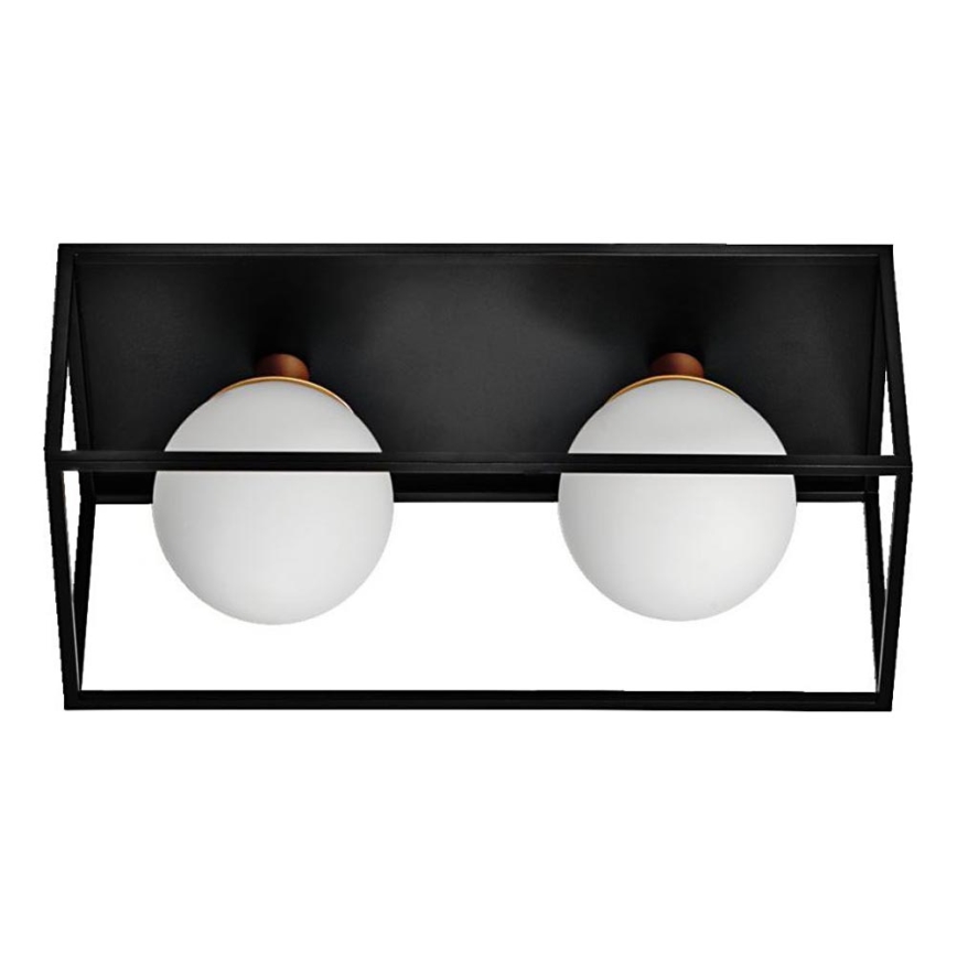 Ledvance - Зовнішній настінний світильник DECOR SQUARE 2xG9/28W/230V IP44