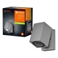Ledvance - Зовнішній настінний світильник ENDURA CLASSIC 1xGU10/35W/230V IP44 сірий