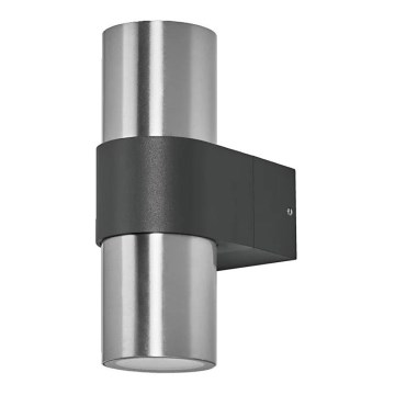 Ledvance - Зовнішній настінний світильник ENDURA ROTARY 2xGU10/5W/230V IP44