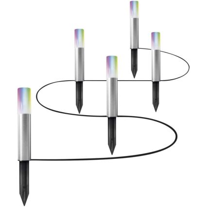 Ledvance - КОМПЛЕКТ 5x LED RGBW Зовнішня лампа SMART+ MINI 5xLED/5,7W/230V IP65 Wi-Fi