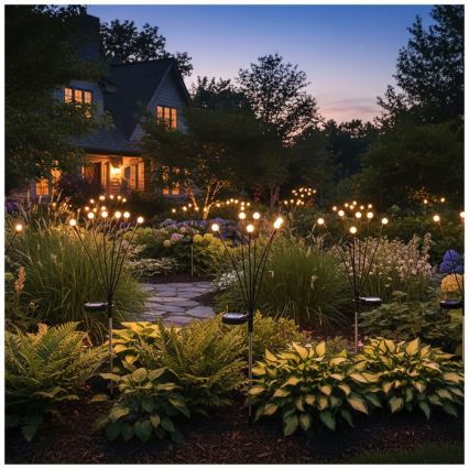 LED‑солнечная лампа с датчиком SPRINKLE LED/1xAAA 3000K IP44 200 mAh