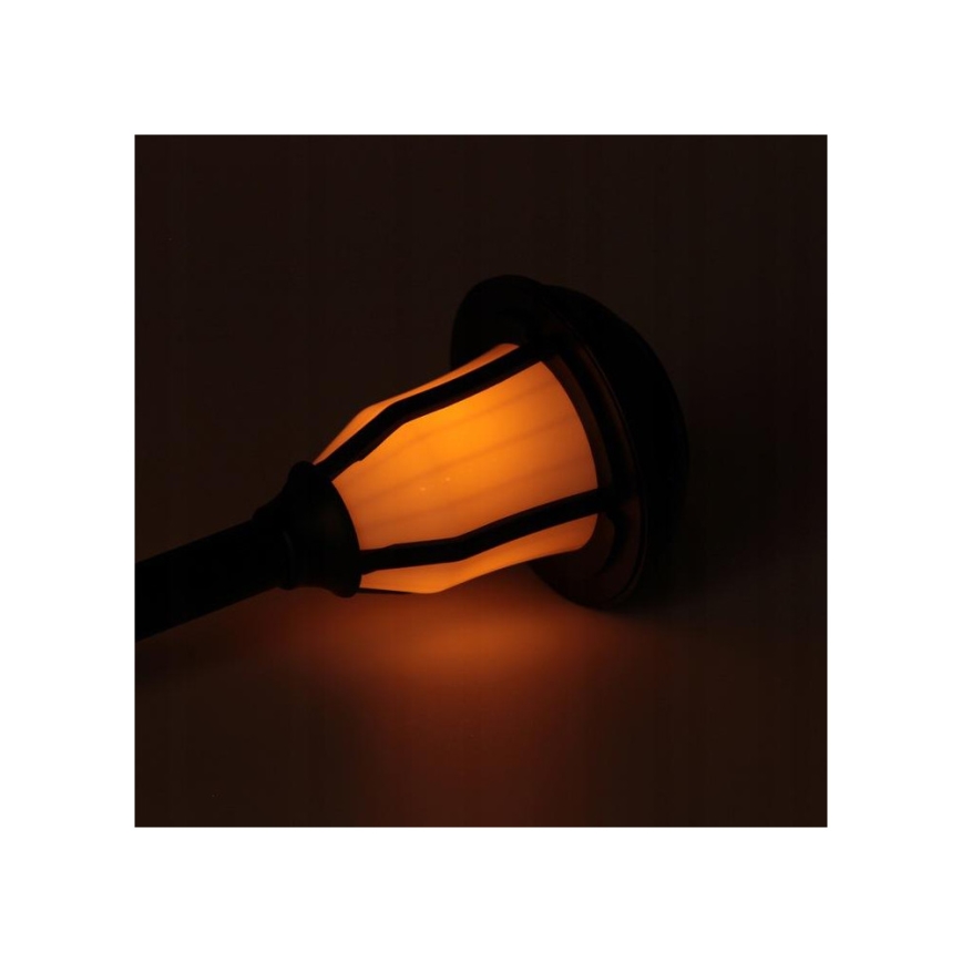 LED‑сонячна лампа з датчиком сутінків, LED/2V, IP44, 600 mAh