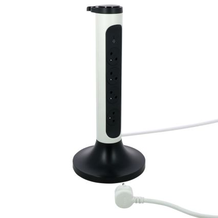 Legrand 049410 - Розеточная колонна 230V/16A, 4x2P+T 2м