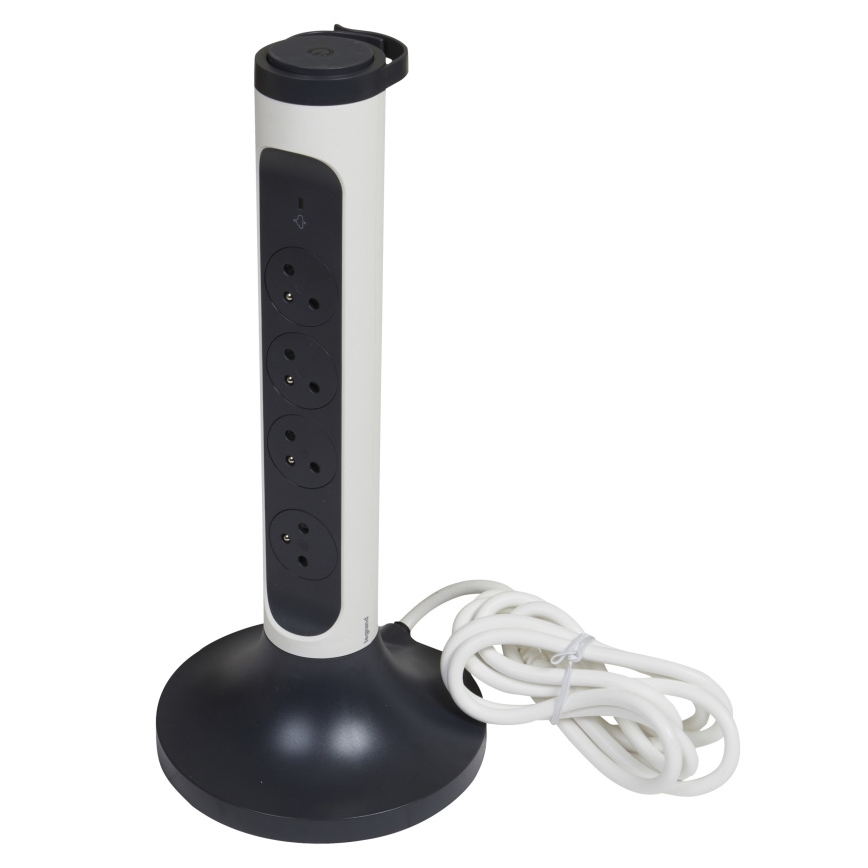 Legrand 049410 - Розеточная колонна 230V/16A, 4x2P+T 2м